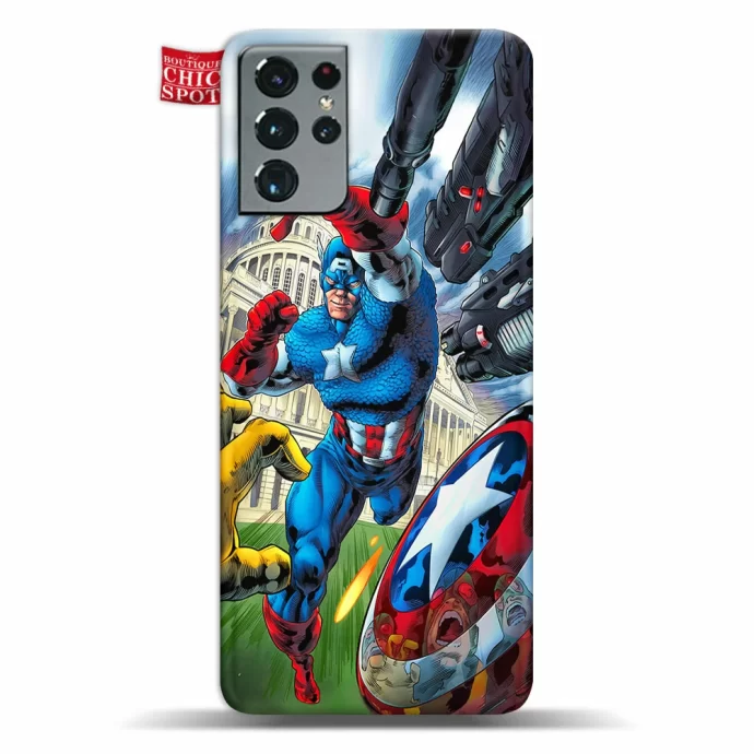 Captain America Phone Case Samsung