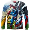 Avengers Sweatshirt, Captain America Sweatshirt, Comic Sweatshirt, Superhero Sweatshirt