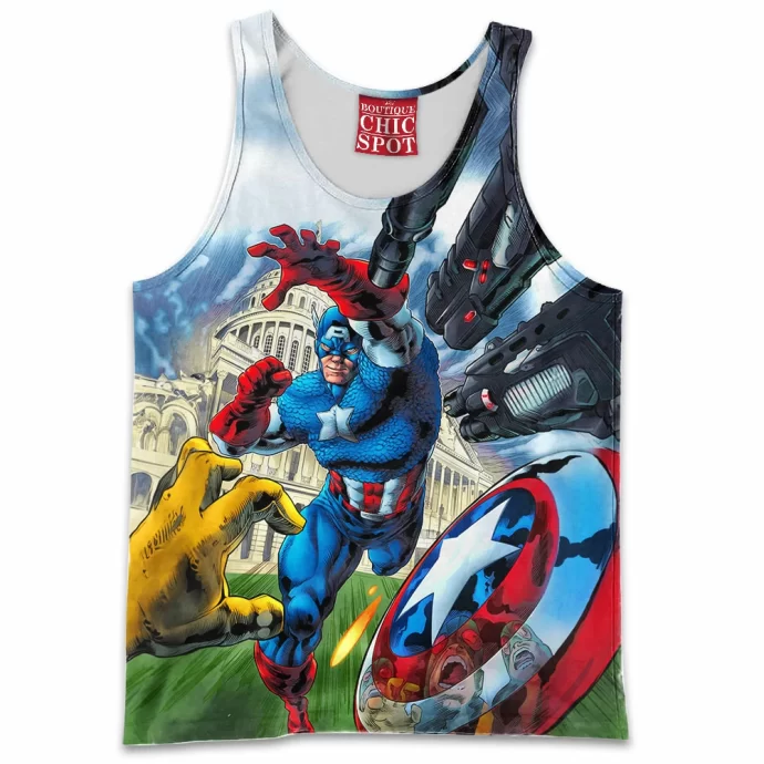 Captain America Tank Top