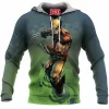 Comic Fleece-Hoodie, Wolverine Fleece-Hoodie, X-men Fleece-Hoodie