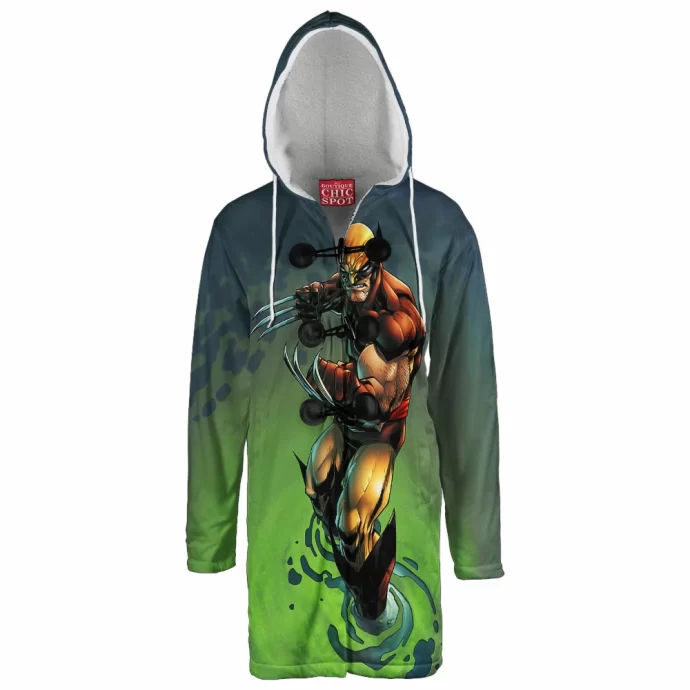 Wolverine Hooded Cloak Coat