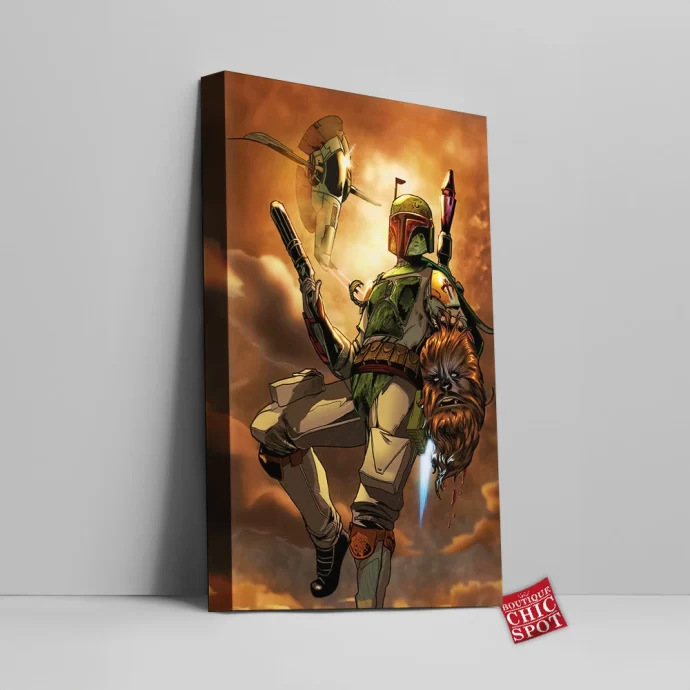 Boba Fett Canvas Wall Art