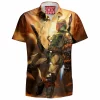 Boba Fett Hawaiian-Shirt, Sci-Fi Hawaiian-Shirt, Star Wars Hawaiian-Shirt