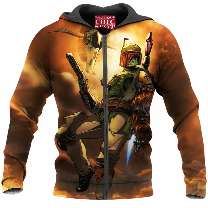 Boba Fett Zip Hoodie