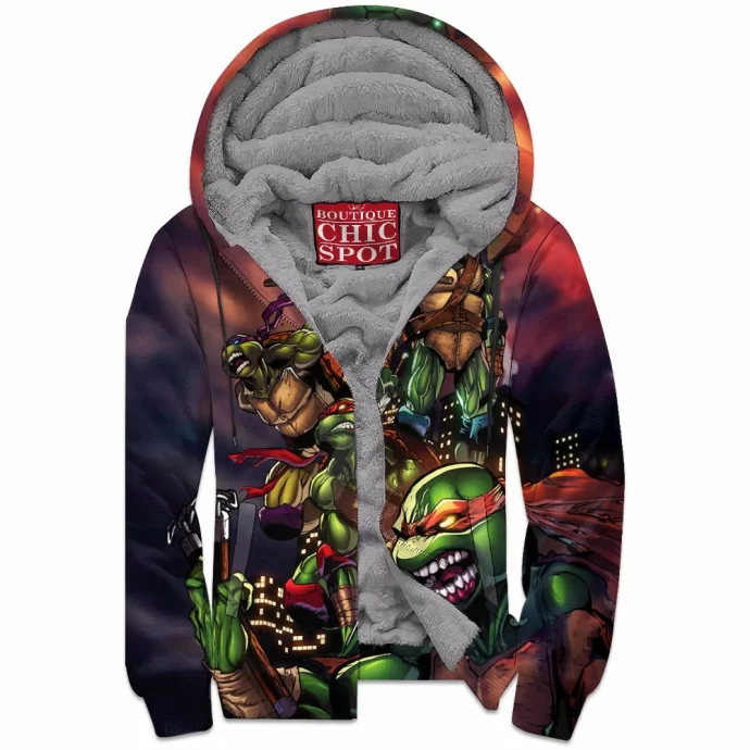 Tmnt Zip Fleece Hoodie