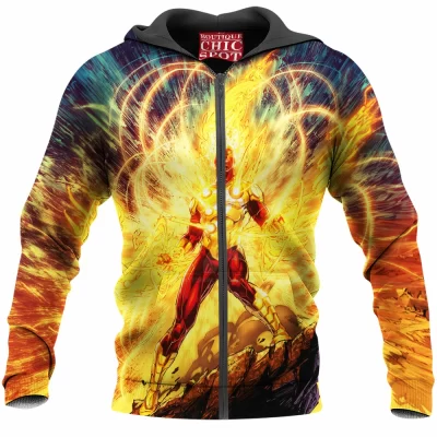 Comic Zip-Hoodie, Firestorm Zip-Hoodie