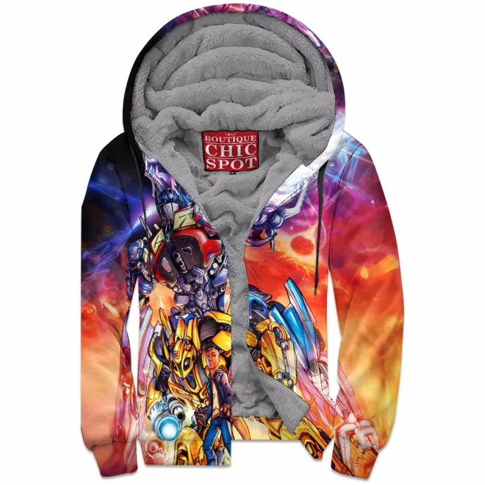 Transformers Zip Fleece Hoodie