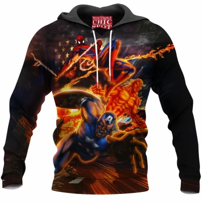 Avengers Hoodie, Comic Hoodie