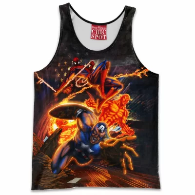 Avengers Tank-Top, Comic Tank-Top