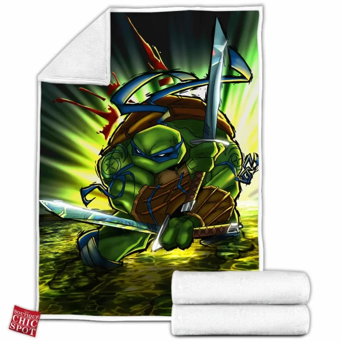 Leo Tmnt Fleece Blanket