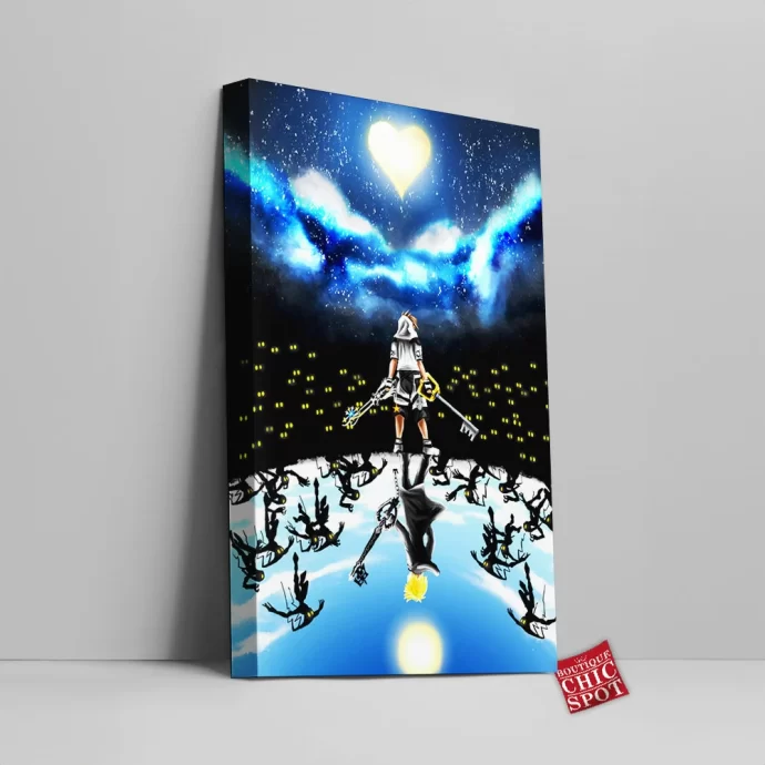 Kingdom Hearts Canvas Wall Art