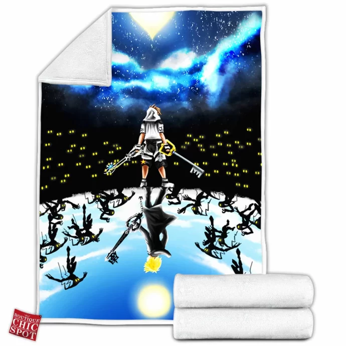 Kingdom Hearts Fleece Blanket