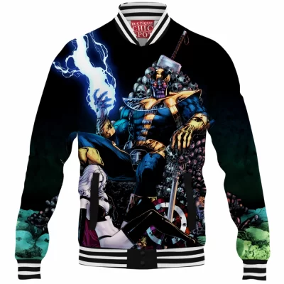 Comic Baseball-Jacket, Lady Death Baseball-Jacket, Thanos Baseball-Jacket