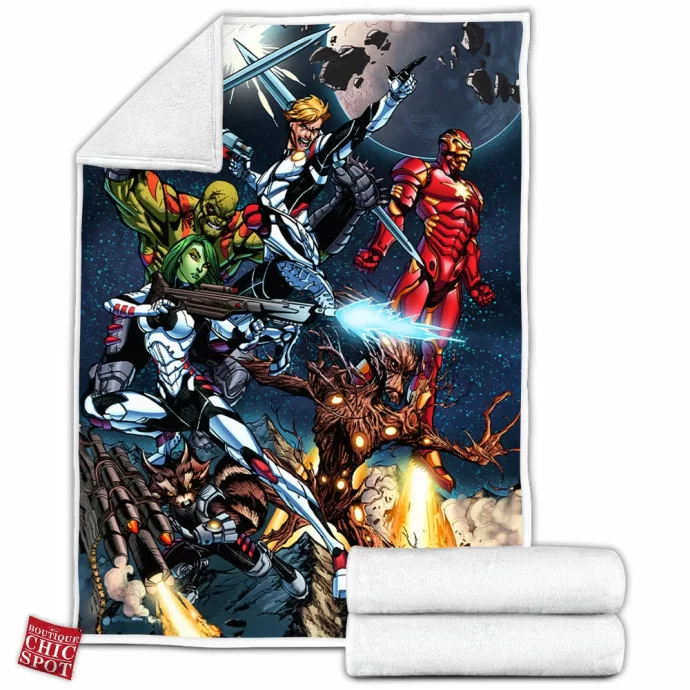 Guardians Of The Galaxy Fleece Blanket