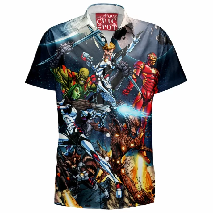 Guardians Of The Galaxy Hawaiian Shirt