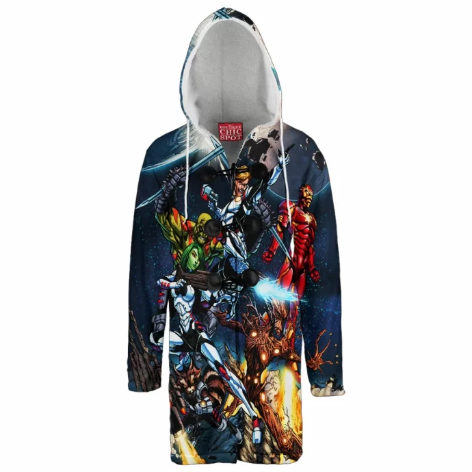 Guardians Of The Galaxy Hooded Cloak Coat