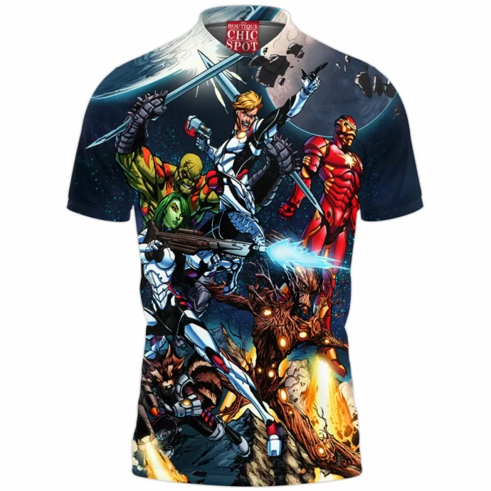 Guardians Of The Galaxy Polo Shirt