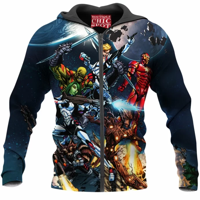 Guardians Of The Galaxy Zip Hoodie