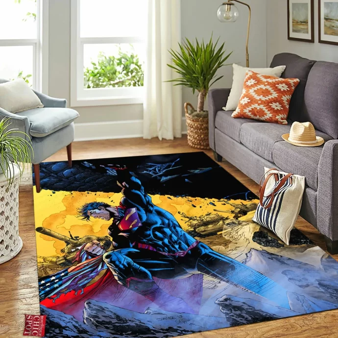 Superman Rectangle Rug