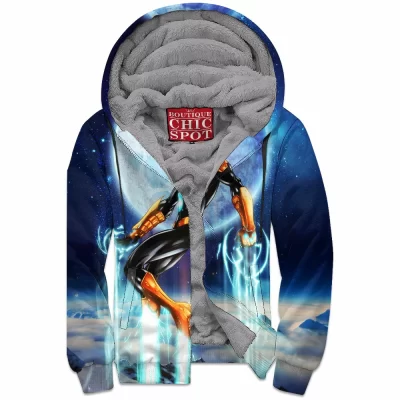 Comic Zip-Fleece-Hoodie, Nova Zip-Fleece-Hoodie