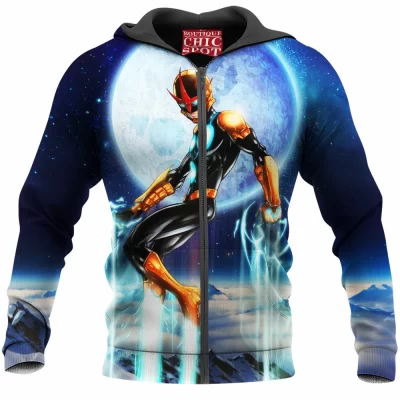 Comic Zip-Hoodie, Nova Zip-Hoodie