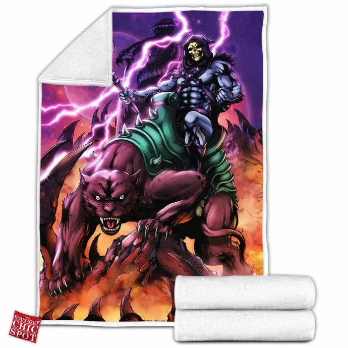 He Man Skeletor Fleece Blanket