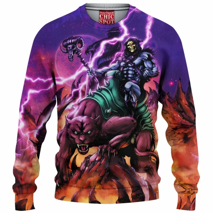 He Man Skeletor Knitted Sweater