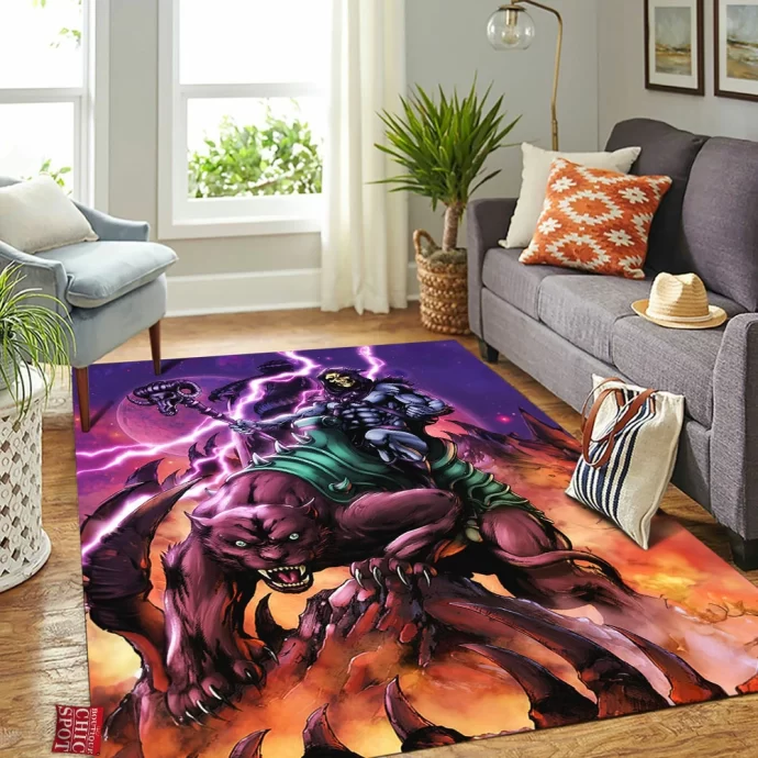 He Man Skeletor Rectangle Rug