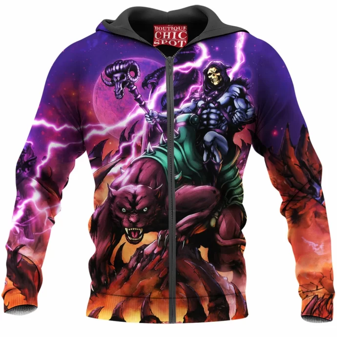 He Man Skeletor Zip Hoodie