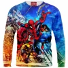 Comic Sweatshirt, Superhero Sweatshirt