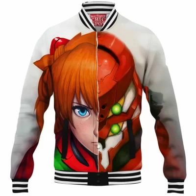 Anime Girl Baseball-Jacket, Anime Baseball-Jacket