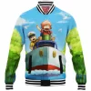 Anime Baseball-Jacket, Ponyo Baseball-Jacket, Ghibli Baseball-Jacket