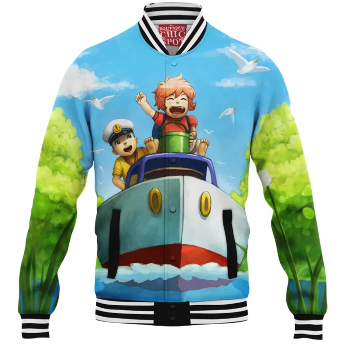 Ponyo Baseball Jacket