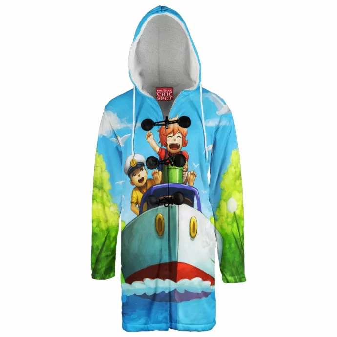 Ponyo Hooded Cloak Coat