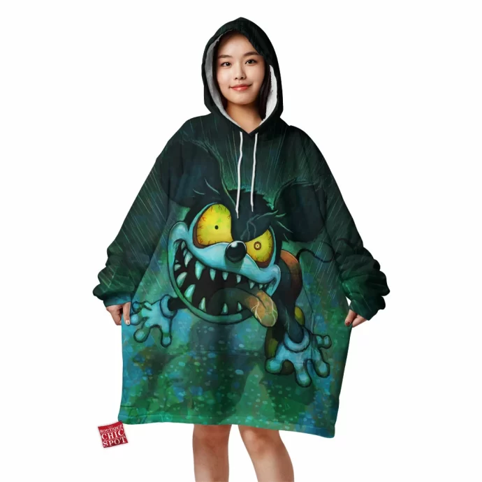 Brainssss Mickey Mouse Blanket Hoodie