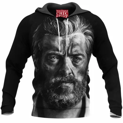 Comic Hoodie, Logan Hoodie, Wolverine Hoodie, X-men Hoodie