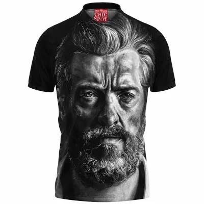 Comic Polo Shirt, Logan Polo Shirt, Wolverine Polo Shirt, X-men Polo Shirt