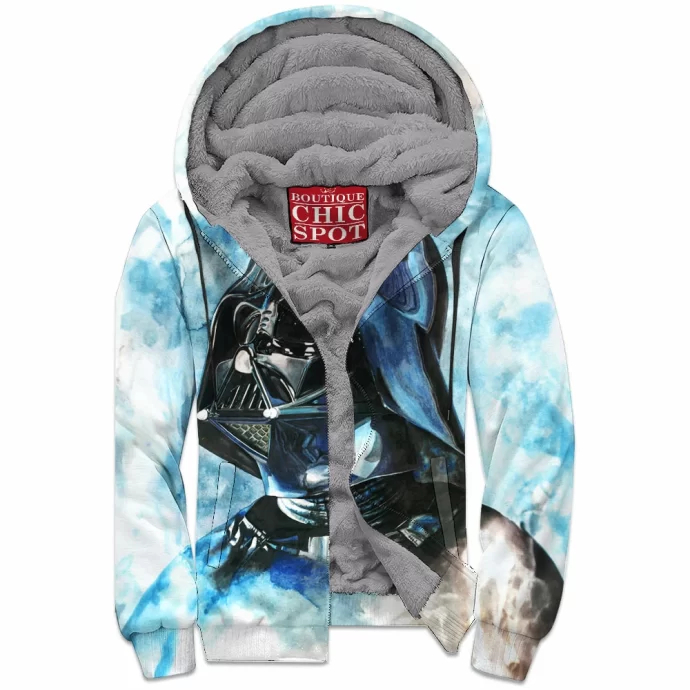 Darth Wader Zip Fleece Hoodie