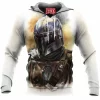 Sci-Fi Fleece-Hoodie, Star Wars Fleece-Hoodie, The Mandalorian Fleece-Hoodie