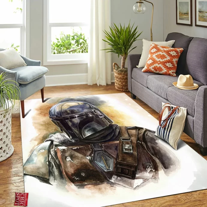 The Mandalorian Rectangle Rug