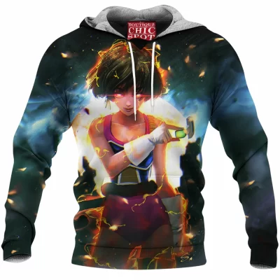 Anime Fleece-Hoodie, Dragon Ball Fleece-Hoodie, Celipa Fleece-Hoodie, Selipa Fleece-Hoodie