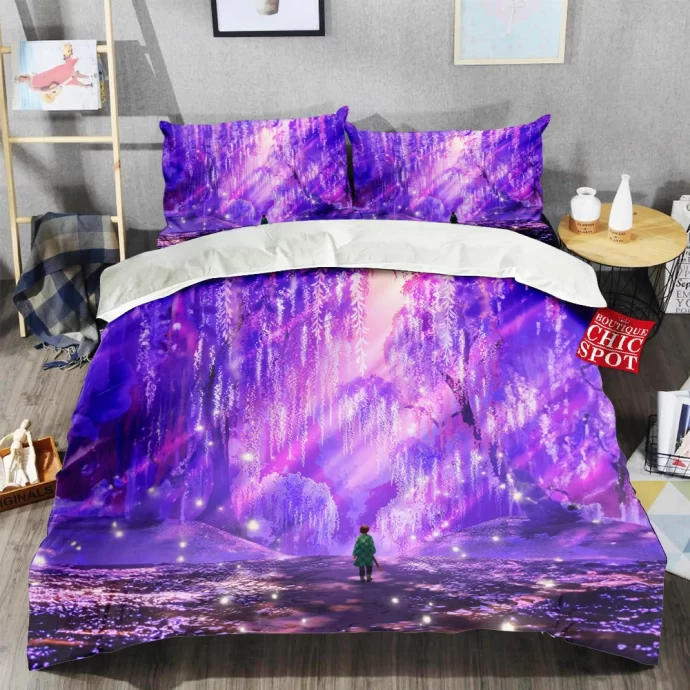 Demon Slayer Wisteria Bedding Set