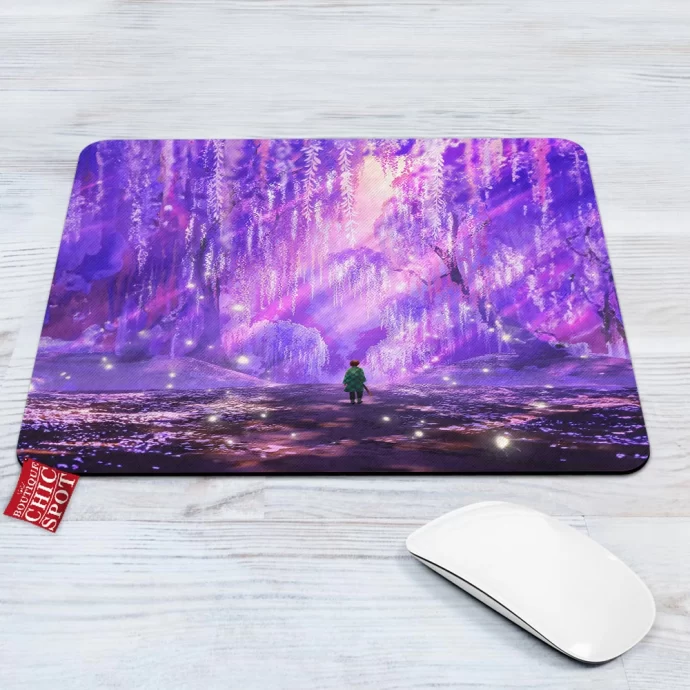 Demon Slayer Wisteria Mouse Pad