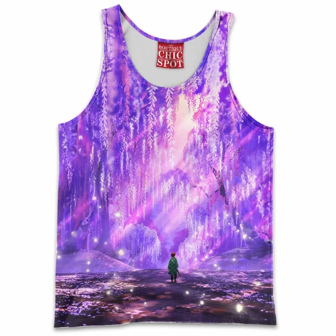 Demon Slayer Wisteria Tank Top