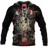 Friday The 13th Hoodie, Horror Hoodie, Jason Voorhees Hoodie