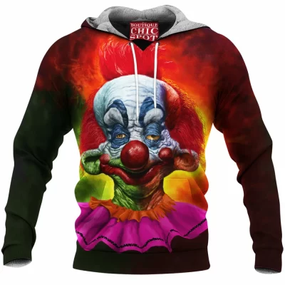 Horror Fleece-Hoodie, Killer Klowns Fleece-Hoodie, Outer Space Fleece-Hoodie
