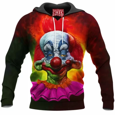 Horror Hoodie, Killer Klowns Hoodie, Outer Space Hoodie
