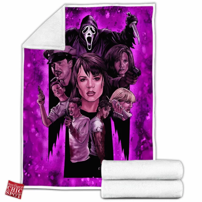 Scream Fleece Blanket