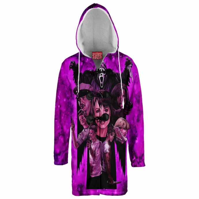 Scream Hooded Cloak Coat