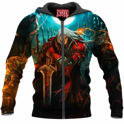 Darkness Zip-Hoodie, Fantasy Zip-Hoodie, Horror Zip-Hoodie, Legend Zip-Hoodie